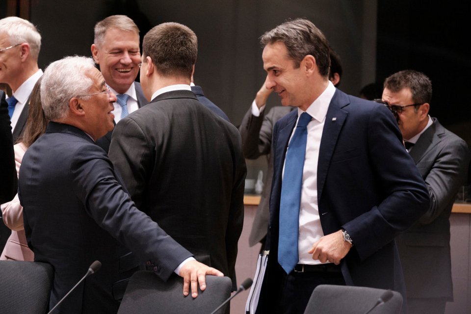 Ο Κυριάκος Μητσοτάκης με τον Αντόνιο Κόστα της Πορτογαλίας -Φωτογραφία: © European Union