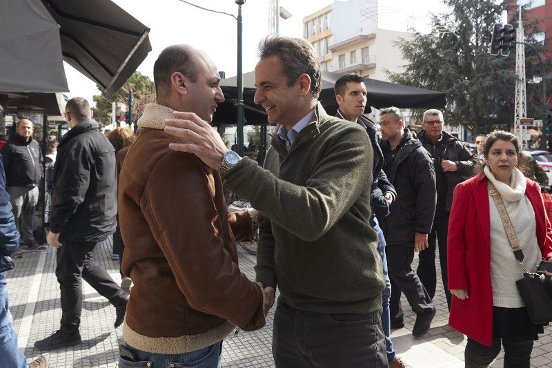 Ο Κυριάκος Μητσοτάκης στην Αλεξανδρούπολη -Φωτογραφία: ΓΡΑΦΕΙΟ ΤΥΠΟΥ ΠΡΩΘΥΠΟΥΡΓΟΥ
