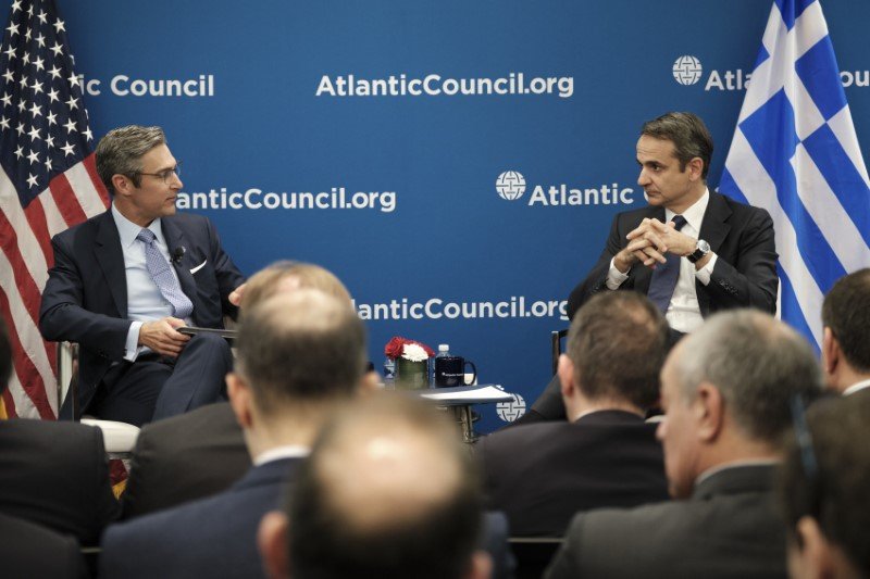Ο Κ. Μητσοτάκης στο Atlantic Council