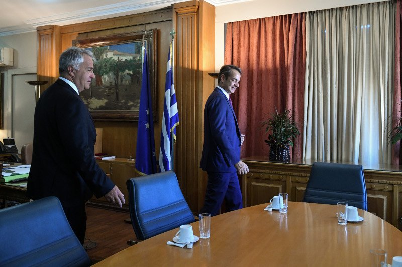 Κυριάκος Μητσοτάκης και Μάκης Βορίδης