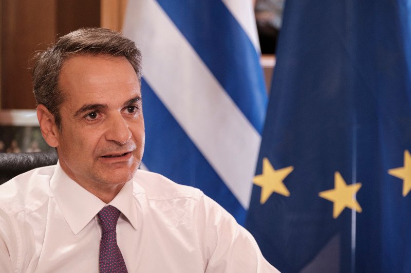«Είμαστε καλά προετοιμασμένοι για το καλοκαίρι», λέει ο Κ. Μητσοτάκης στους FT / Φωτογραφία: Γραφείο Πρωθυπουργού/ Δ. Παπαμήτσος