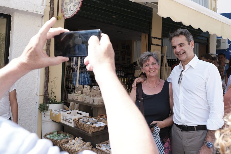 Ο πρωθυπουργός Κυριάκος Μητσοτάκης
