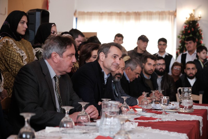 Ο πρωθυπουργός έστειλε μήνυμα στην Άγκυρα από την Κάσο / Φωτογραφία: Eurokinissi