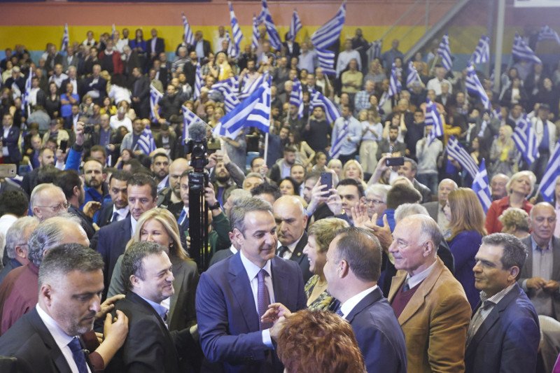 Ομιλία Μητσοτάκη στην Καβάλα
