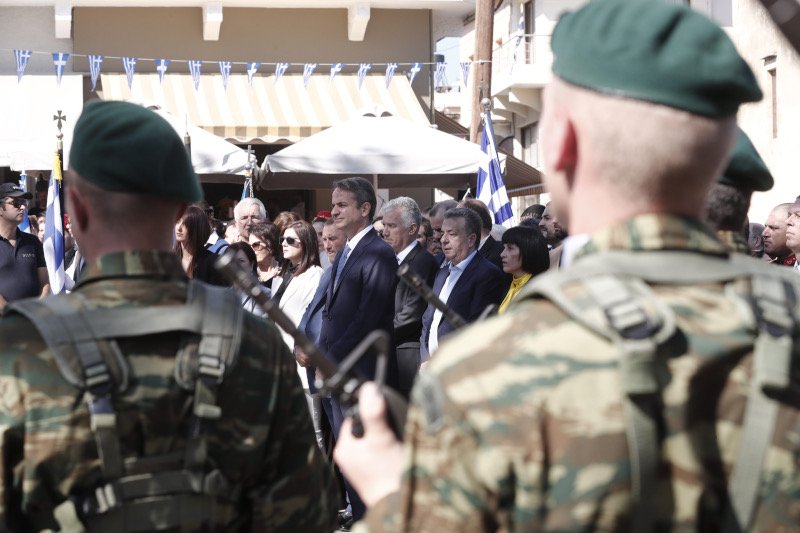 Ο πρωθυπουργός, Κυριάκος Μητσοτάκης στην Κίσσαμο
