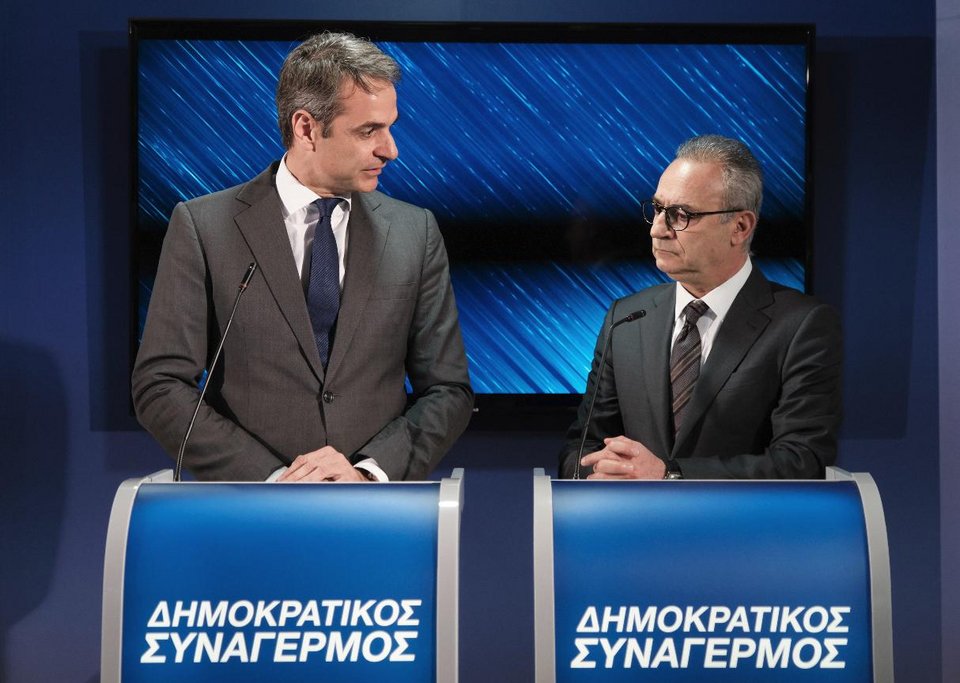 Από την επίσκεψη του Κυριάκου Μητσοτάκη στην Κύπρο