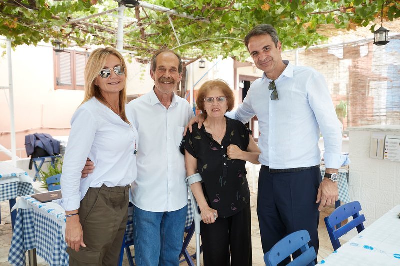 Κυριάκος και Μαρέβα Μητσοτάκη