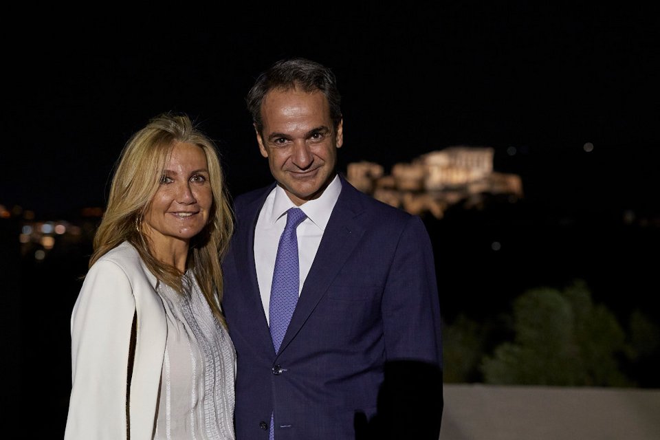 Μαρέβα Γκραμπόφσκι και Κυριάκος Μητσοτάκης