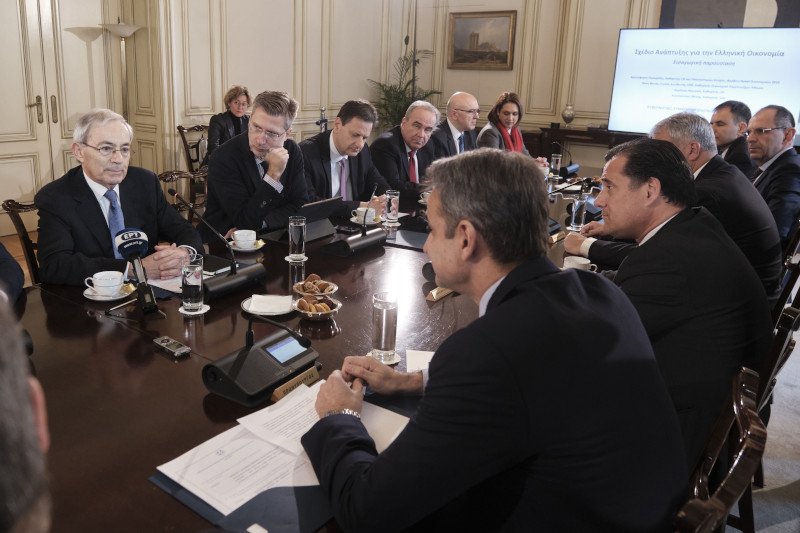 Κυριάκος Μητσοτάκης και Χριστόφορος Πισσαρίδης