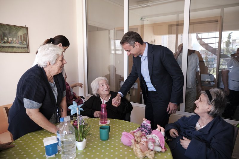 Ο Κ. Μητσοτάκης στο Μερόπειο Ιδρυμα