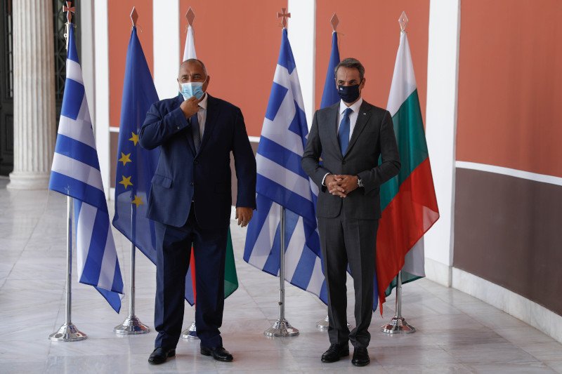 Μπόικο Μπορίσοφ και Κυριάκος Μητσοτάκης