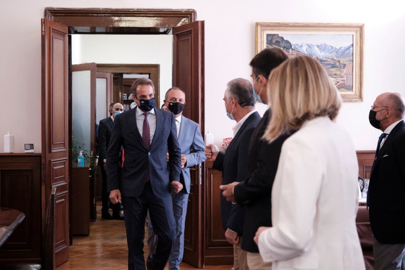 Επίσκεψη του Κυριάκου Μητσοτάκη στην Τεχνόπολη Θεσσαλονίκης / Φωτογραφία: ΓτΠ ΔΗΜΗΤΡΗΣ ΠΑΠΑΜΗΤΣΟΣ