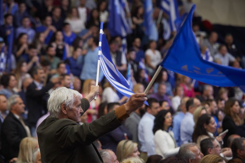 Γεμάτο το στάδιο της Πάτρας για την ομιλία του Κυριάκου Μητσοτάκη-