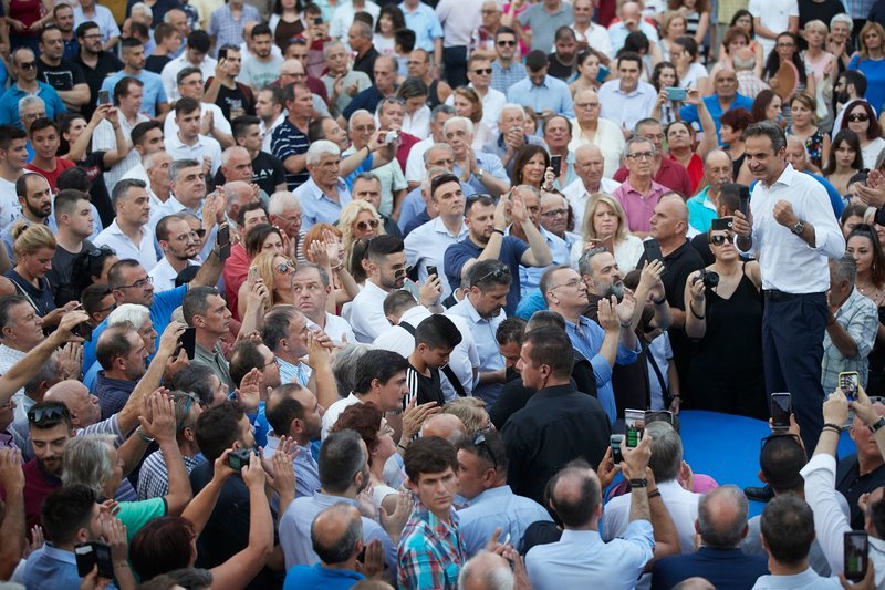 Ομιλία του προέδρου της ΝΔ