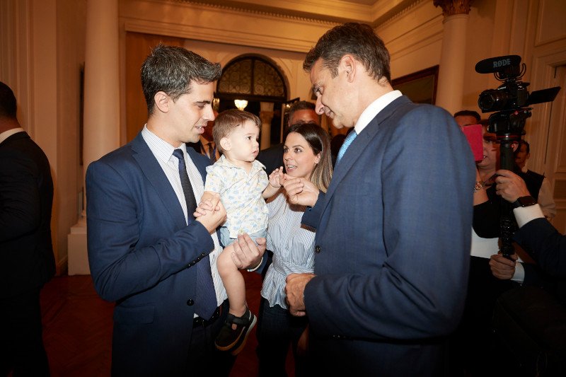 Ο Κυριάκος Μητσοτάκης στην ελληνική πρεσβεία στο Κάιρο - Φωτογραφία: EUROKINISSI/ΓΡ.ΤΥΠΟΥ ΠΡΩΘΥΠΟΥΡΓΟΥ/ΔΗΜΗΤΡΗΣ ΠΑΠΑΜΗΤΣΟΣ