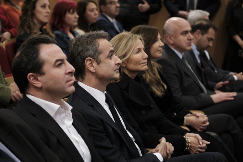 Ο Κυριάκος Μητσοτάκης και η Μαρέβα Μητσοτάκη -Φωτογραφία: ΓτΠ ΠΑΠΑΜΗΤΣΟΣ ΔΗΜΗΤΡΗΣ