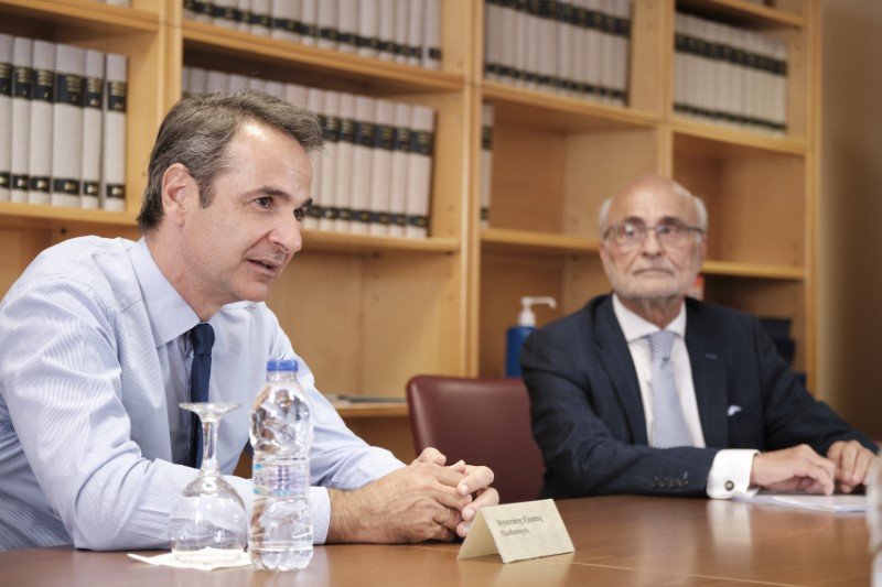 Ο Κ. Μητσοτάκης διαβεβαιώνει: «Πόλη τεχνολογίας και καινοτομίας η Θεσσαλονίκη του μέλλοντος»-Φωτογραφία: ΓτΠ/Δημήτρης Παπαμήτσος