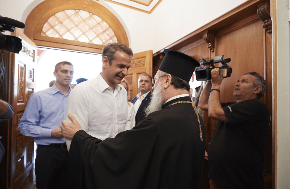 Περιοδεία του Κυριάκου Μητσοτάκη στην Πελοπόννησο