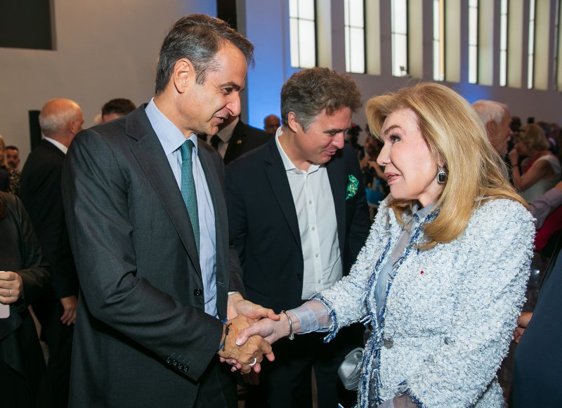 Μαριάννα Β. Βαρδινογιάννη, Κυριάκος Μητσοτάκης