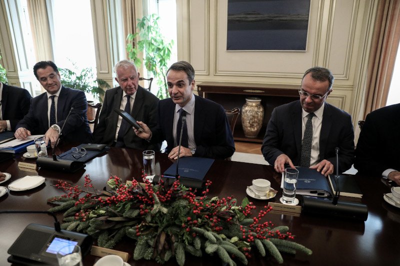 Στιγμιότυπο από το υπουργικό Συμβούλιο