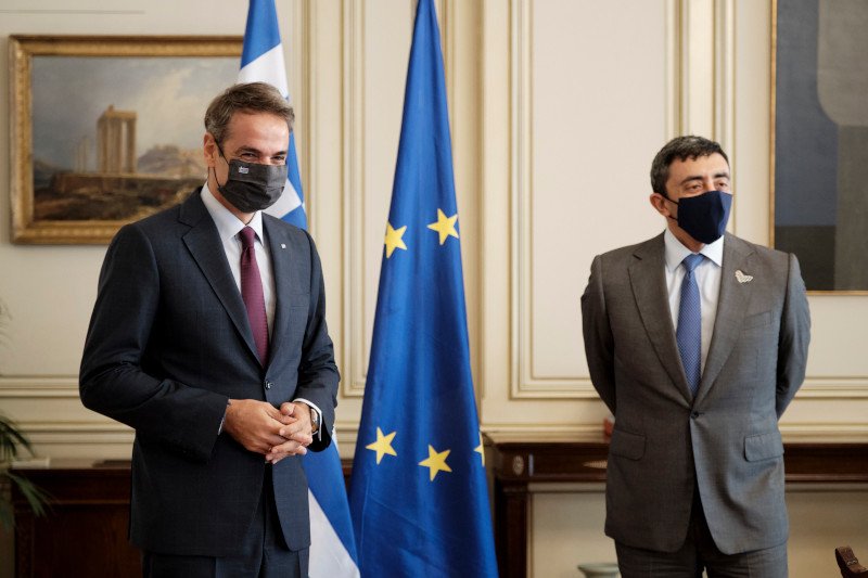 Επιβεβαιώθηκε το άριστο επίπεδο σχέσεων των δύο χωρών/ Φωτογραφία: Γραφείο Τύπου Πρωθυπουργού/ Δημήτρης Παπαμήτσος