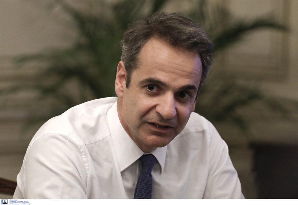 O Κυριάκος Μητσοτάκης