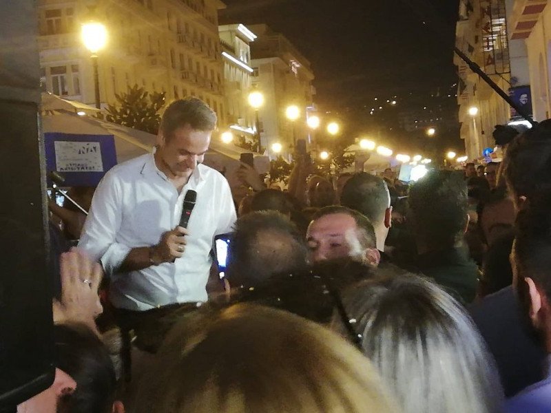 Ομιλία του Κυριάκου Μητσοτάκη στη Θεσσαλονίκη