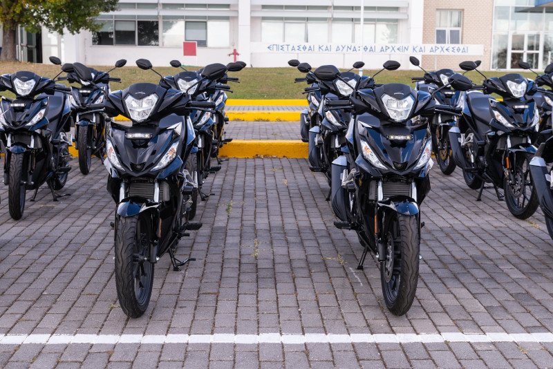 100 Honda GTR150 για την Ελληνική Αστυνομία