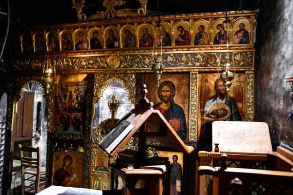 Το μοναστήρι της Κηπίνας -Φωτογραφία: EUROKINISSI/ ΓΙΩΡΓΟΣ ΕΥΣΤΑΘΙΟΥ