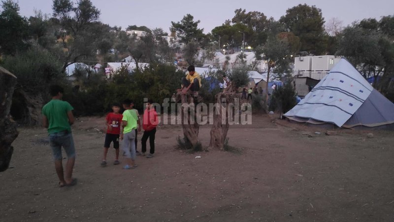 Παιδιά στη Μόρια
