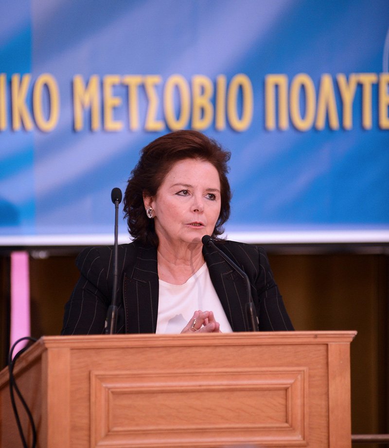 Διετέλεσε Αντιπρύτανις Ακαδημαϊκών Υποθέσεων και Προσωπικού του ΕΜΠ και Αντιπρόεδρος της Ευρωπαϊκής Ένωσης Πολυτεχνείων. Οι καινοτομίες της στην Παιδεία, τον Πολιτισμό και την Αειφόρο Ανάπτυξη δείχνουν τι μπορεί να πετύχει στην ανάπτυξη του τόπου μας με τους νέους και τις αξίες μας μπροστά.