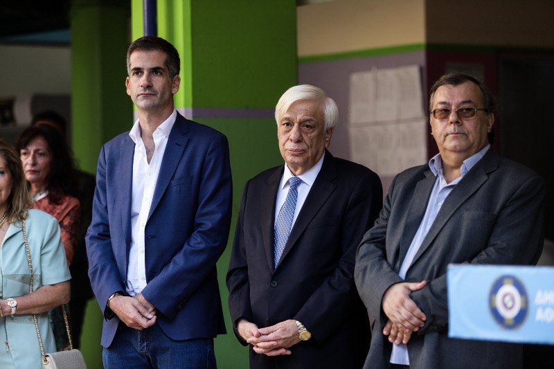 Ο Προκόπης Παυλόπουλος και ο Κώστας Μπακογιάννης