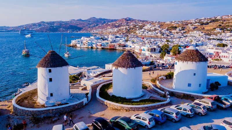 Μύλοι στη Μύκονο