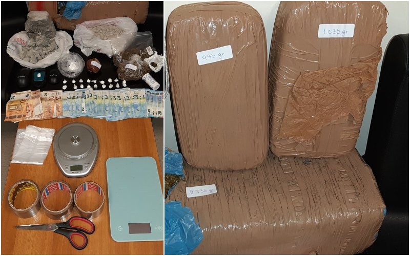 Οσα εντόπισαν και κατάσχεσαν οι αστυνομικές Αρχές