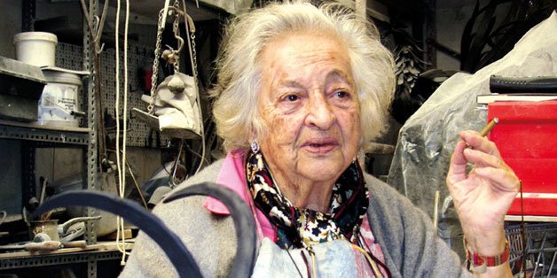 Η Ναταλία Μελά το 2011 σε συνέντευξή της στο saronicmagazine -Φωτογραφία: saronicmagazine.com