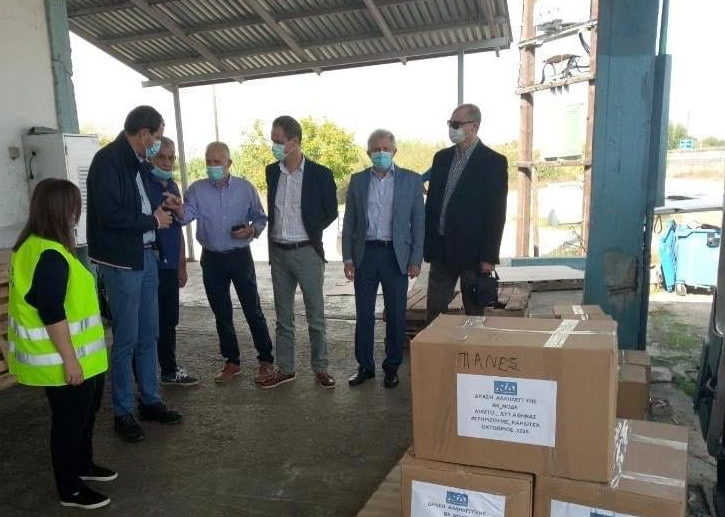 Η Νέα Δημοκρατία ξανά στην Καρδίτσα, δίπλα στους πληγέντες του Ιανού