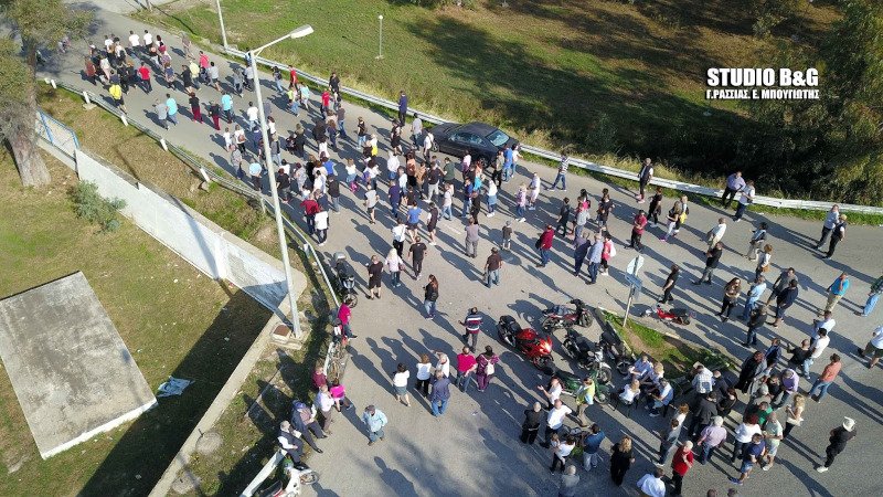 Διαμαρτυρία κατοίκων στη Νέα Κίο