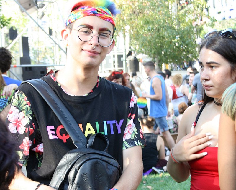 κόσμος σε Athens Pride