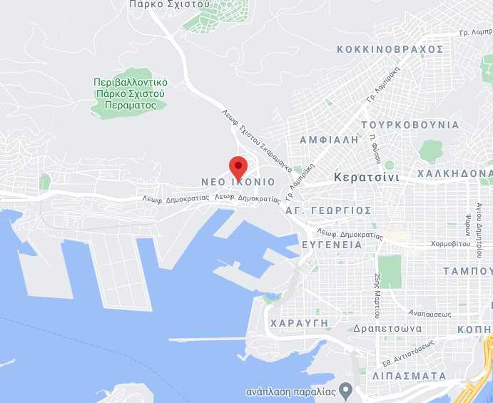 Το Νέο Ικόνιο στο χάρτη