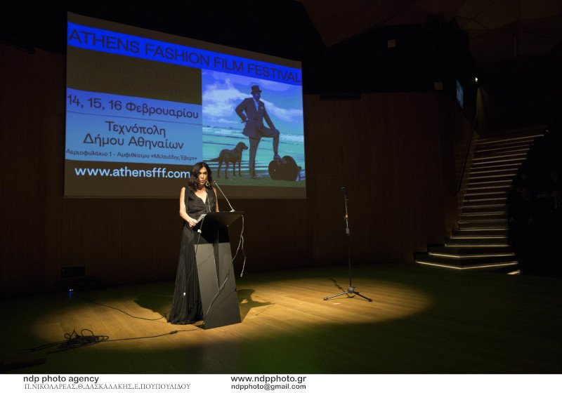 Η Καλλιτεχνική Διευθύντρια του AthensFFF, Νικόλ Αλεξανδροπούλου,