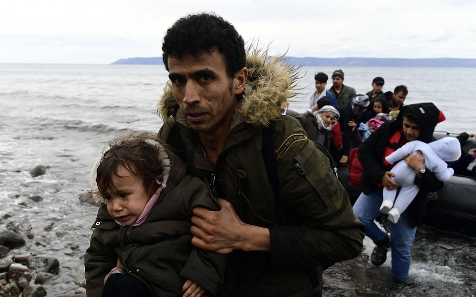 Αυξημένες οι ροές στα νησιά του Αιγαίου/Φωτό ΑΡ