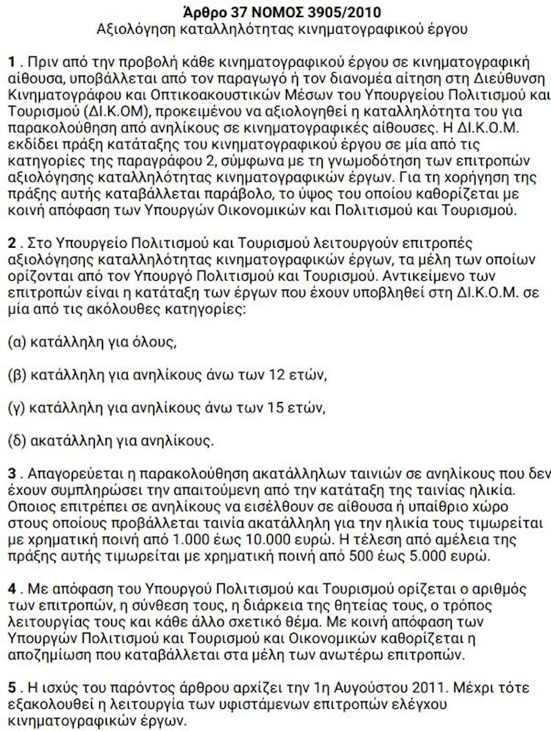Ο νόμος βάσει του οποίου στήθηκαν οι αστυνομικές παρεμβάσεις για το Joker