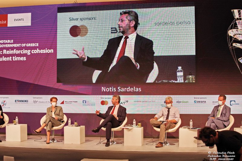 Νότης Σαρδελάς στο Συνέδριο Economist