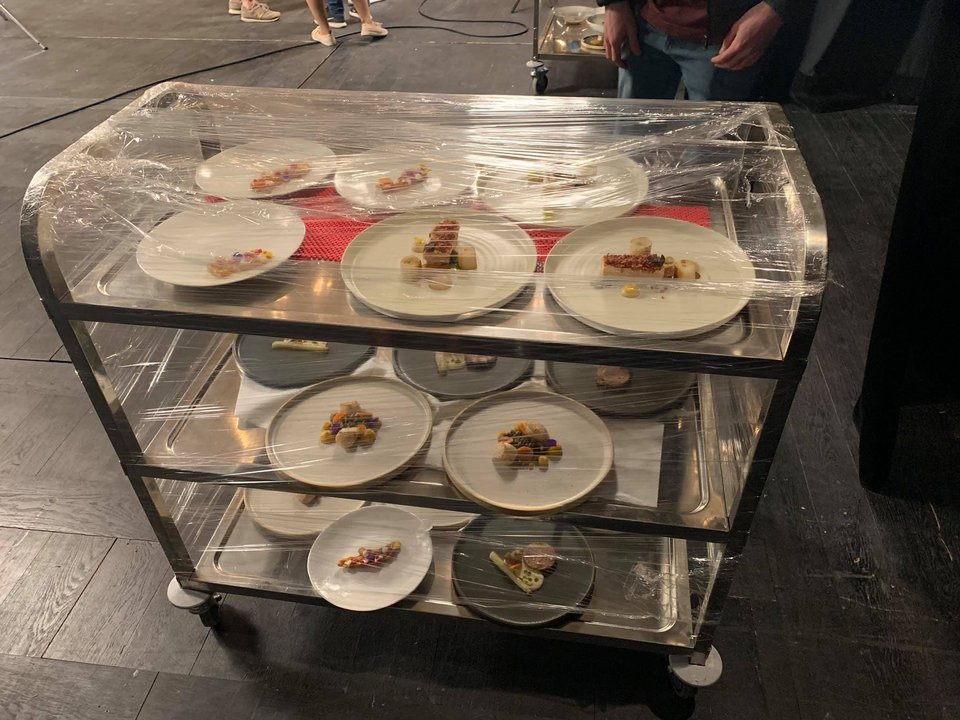Τα πιάτα των δύο ομάδων του Masterchef 3