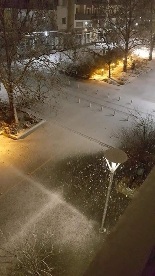 Xιόνια στην Ορεστιάδα