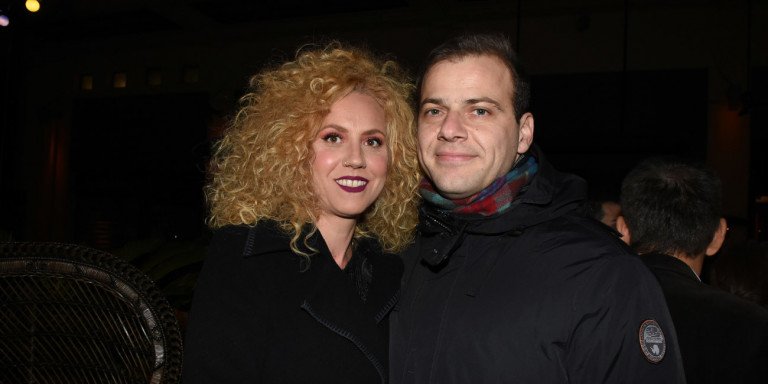 Ο Ορέστης Τζιόβας και η Κατερίνα Φλώρου