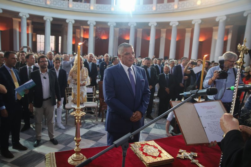 Η τελετή ορκωμοσίας του Γ. Πατούλη