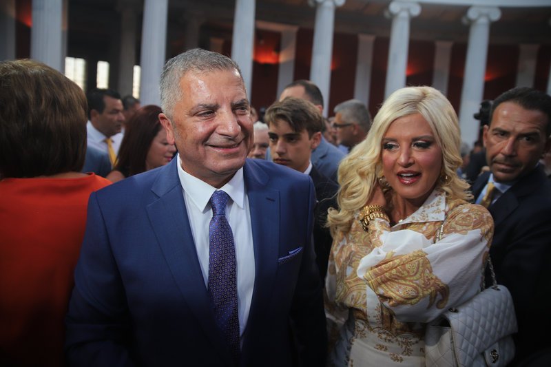Ο Γιώργος Πατούλης με την σύζυγό του Μαρίνα