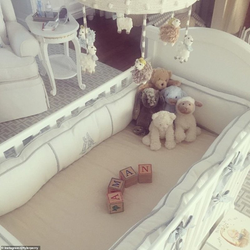 Το παιδικό δωμάτιο της βίλας που είχε φτιαχτεί για τον γιο του Τάιλερ