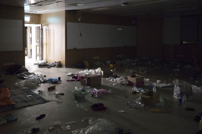 Το εσωτερικό του Πολυτεχνείου στο Χονγκ Κονγκ